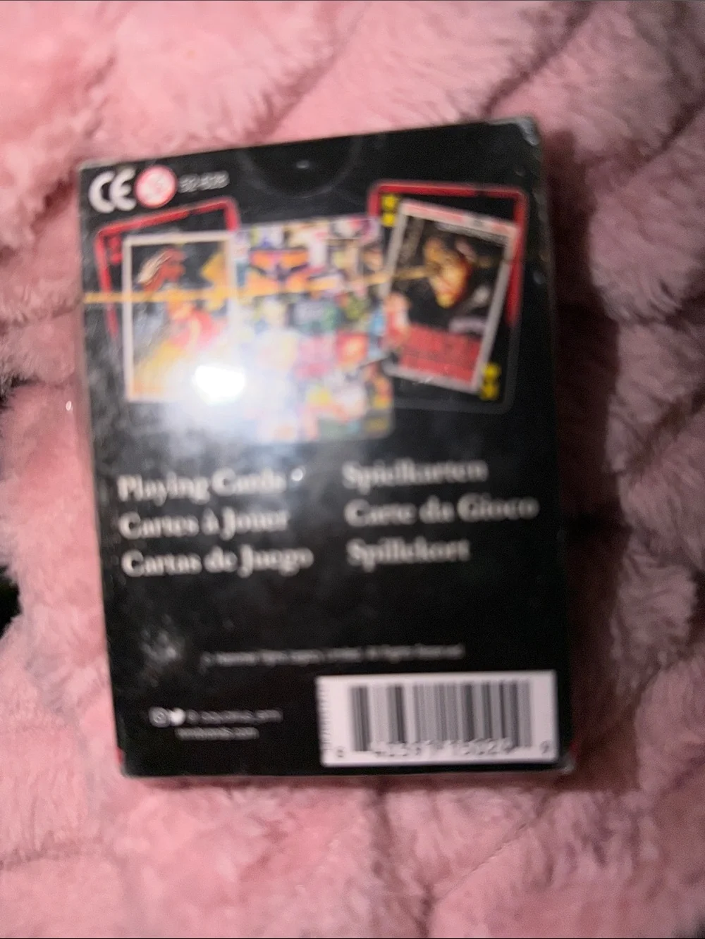 Hammer House of horror, playing cards